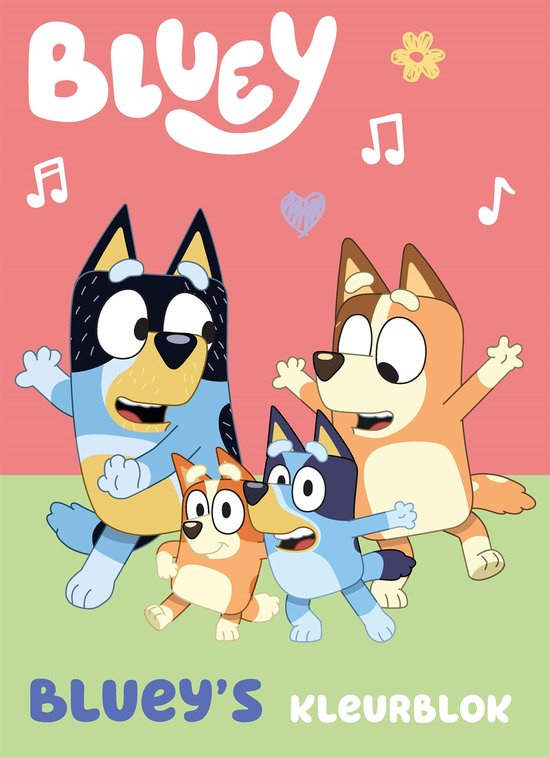 Bluey - Bluey's kleurblok - cover