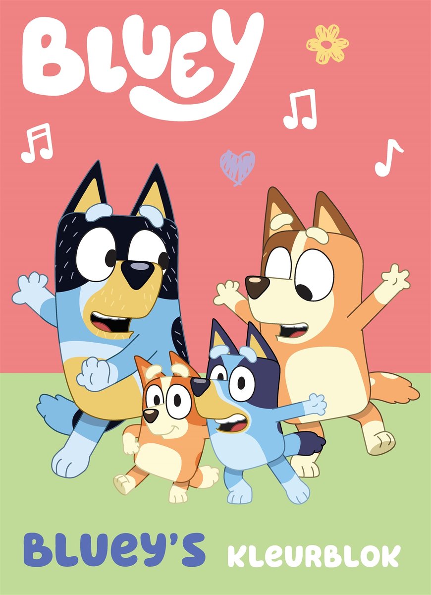 Bluey - Bluey Kleurblok