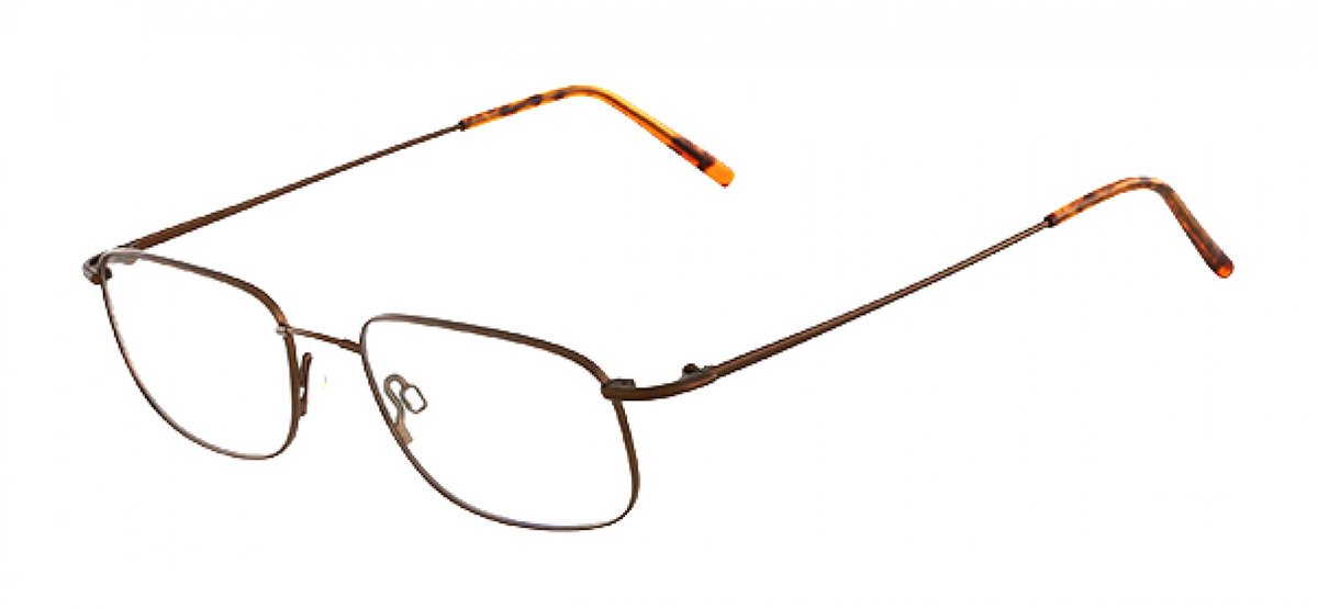 Flexon FLEXON 610 Coffee 218 53/18/140 MAN Brilmonturen