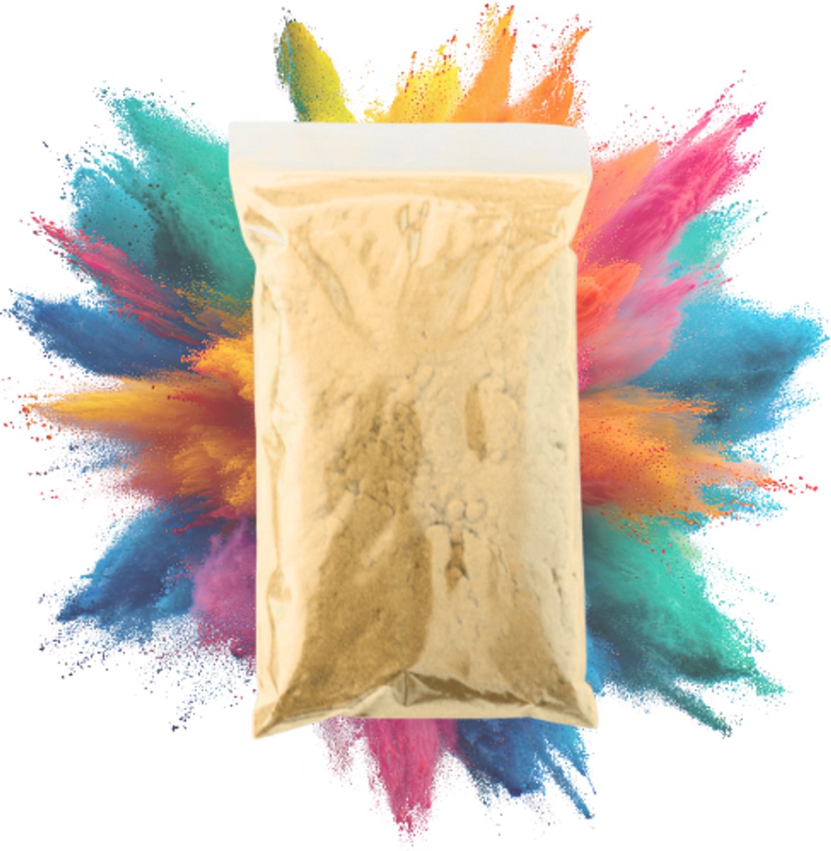 Flocking vezels Beige 200 gram | Flock poeder - Dashboard flocking - Modelbouw - SFX
