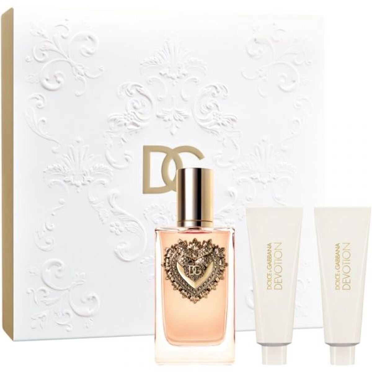 Parfumset voor Dames Dolce & Gabbana DEVOTION 3 Onderdelen