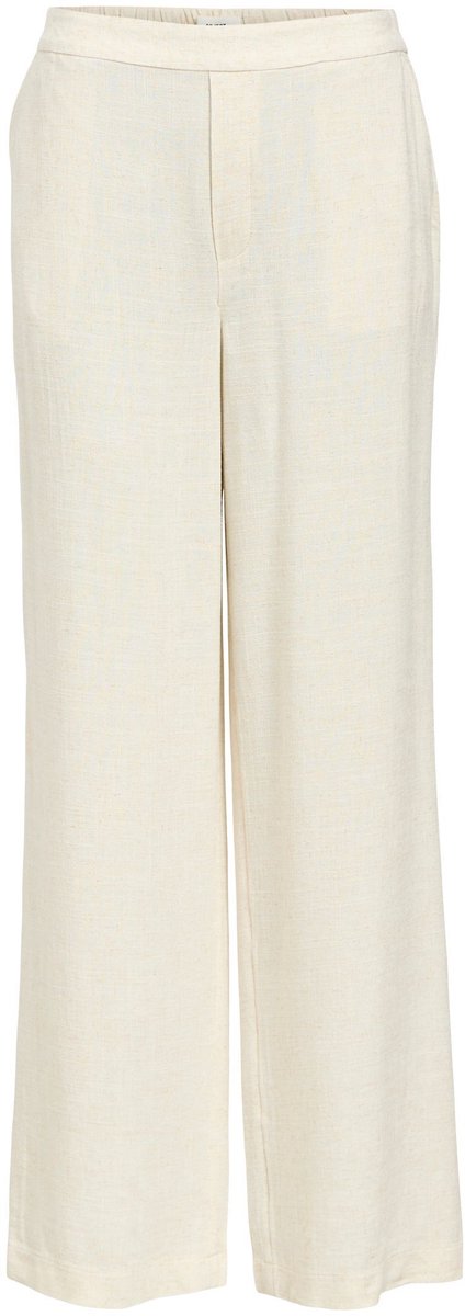 Object Wide leg broek Linnenmix
