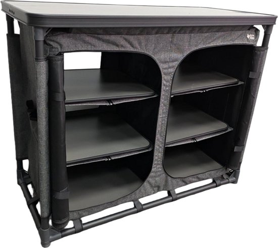 Happy Rhino - Opbergkast Stelvio - Polyester - Campingkast - Voorraadkast - Kampeerkast - 49 x 10.8 cm — afbeelding 5