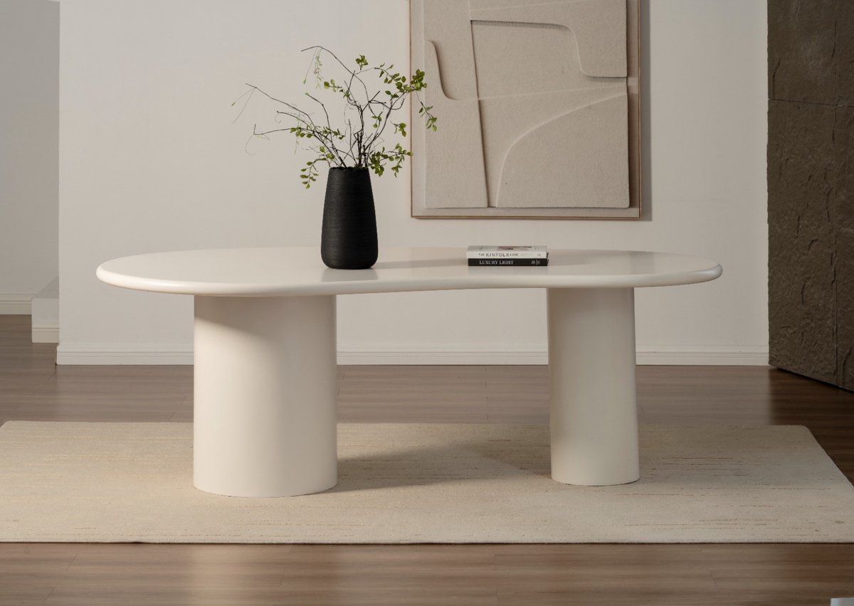 Eettafel Urbana- white- 210cm- Zetelsenbedden