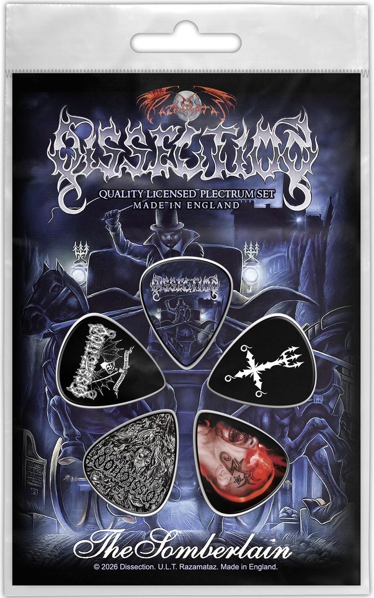Dissection - The Somberlain Plectrum - Multicolours