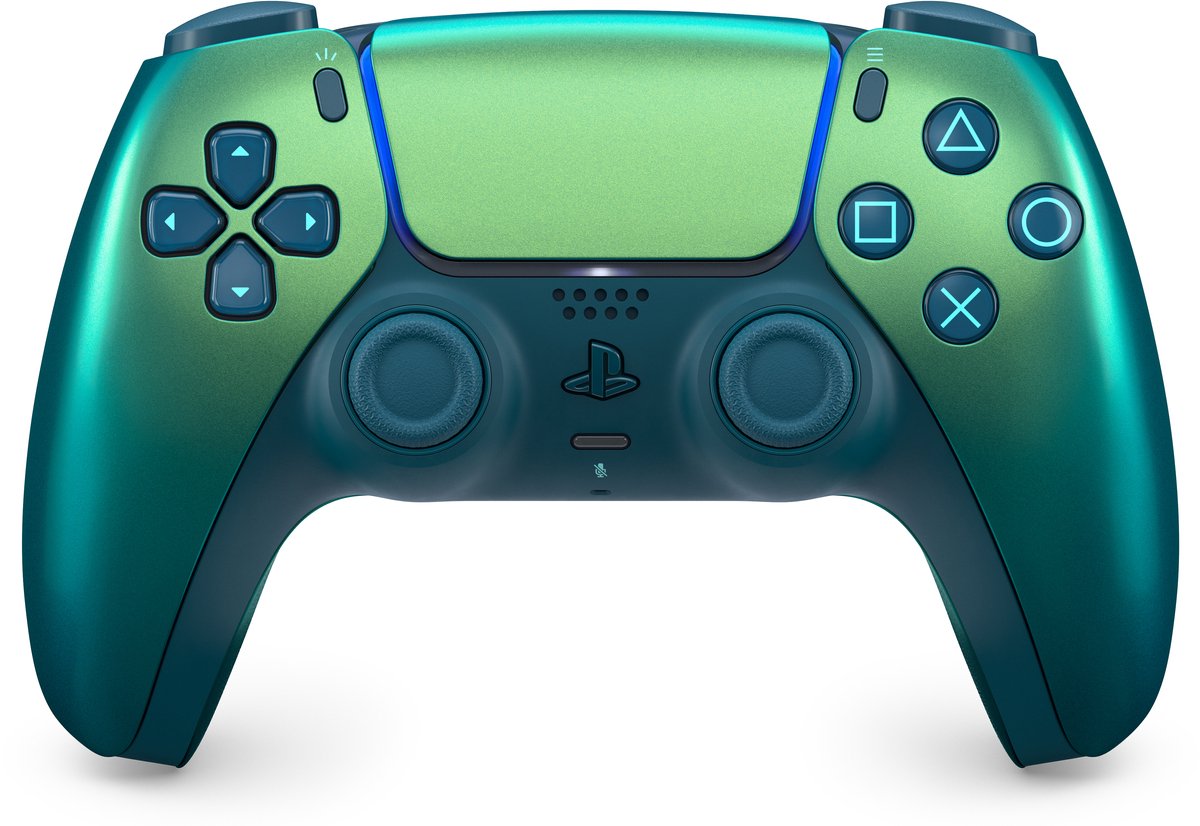 Bol.com Sony PS5 DualSense Draadloze Controller – Chroma Teal aanbieding