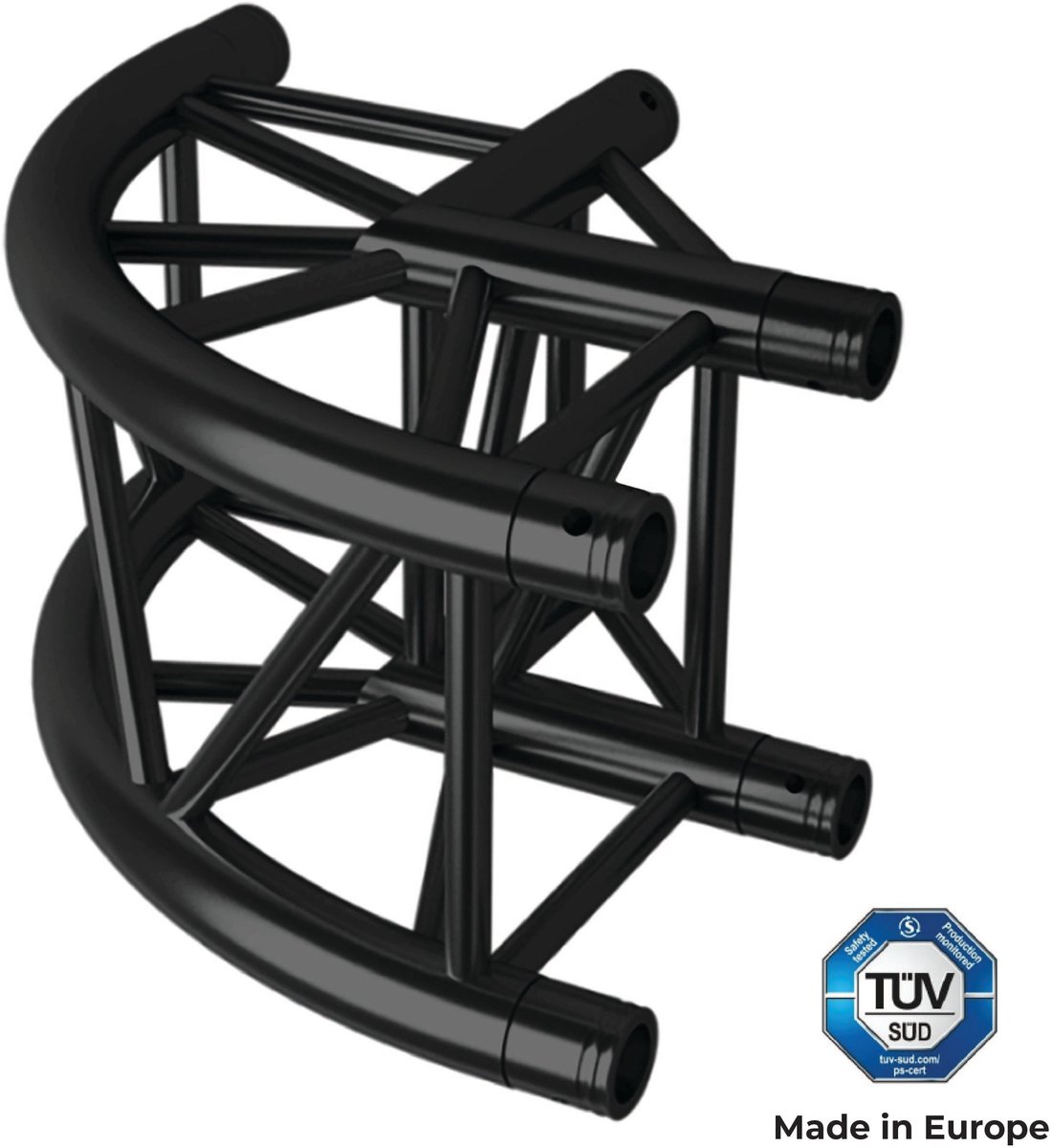Altura FA34-C21RB vierkant truss hoekstuk 90 graden RC zwart