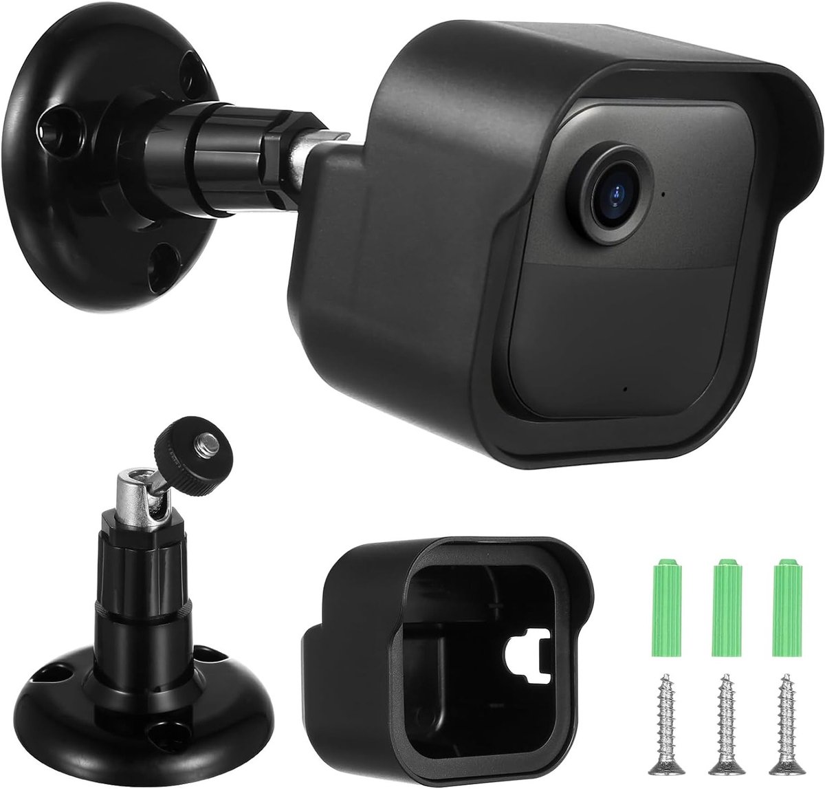 Haltering voor Buitencamera's met 360° Verstelbare Wandbevestiging en Weerbestendige Bescherming, Geschikt voor Blink Outdoor 4 en 3 Gen Camera's
