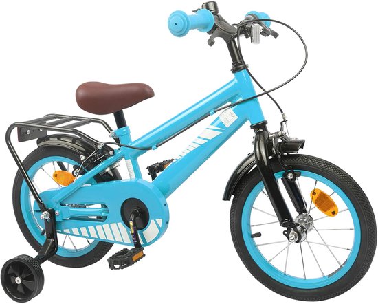 vidaXL - Kinderfiets - 16 - Inch - voor - 4-6 - jaar - oud - Lichtblauw van VidaXL — afbeelding 2
