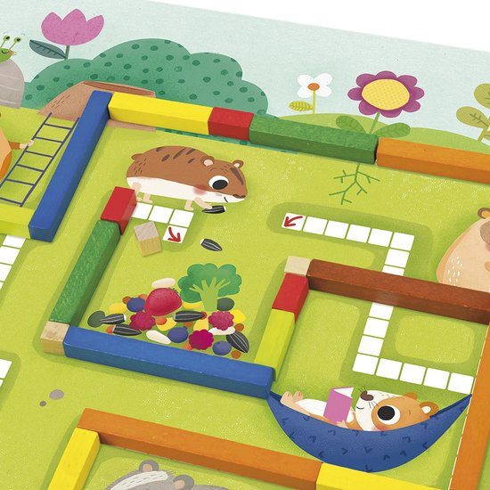 Jumbo - Goula - Hamsters 1 tot 10 Educatief Rekenspel van Merkloos — afbeelding 2