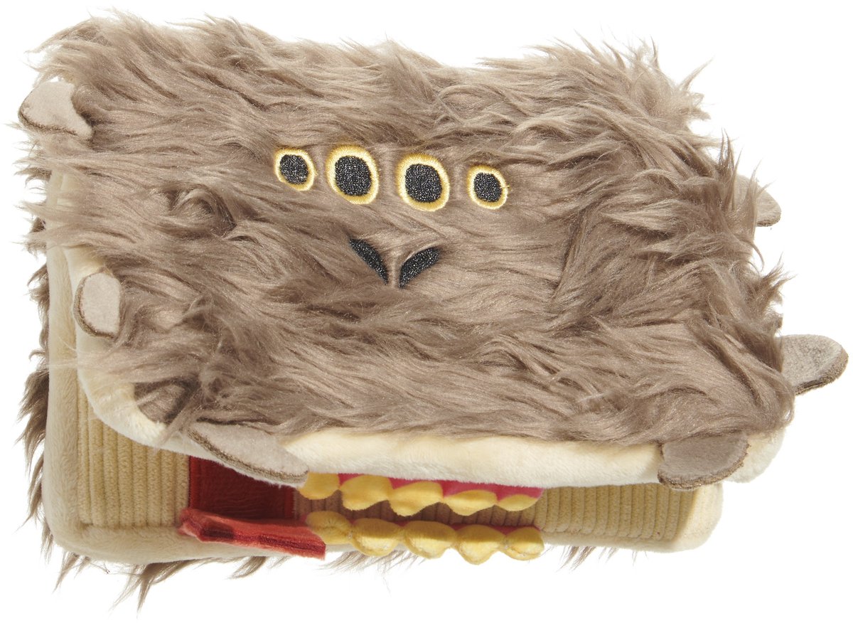 Bark book of monsters harry potter pluche 19x15x6 cm