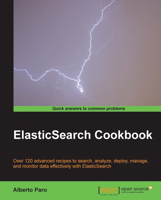 ElasticSearch Cookbook - cover