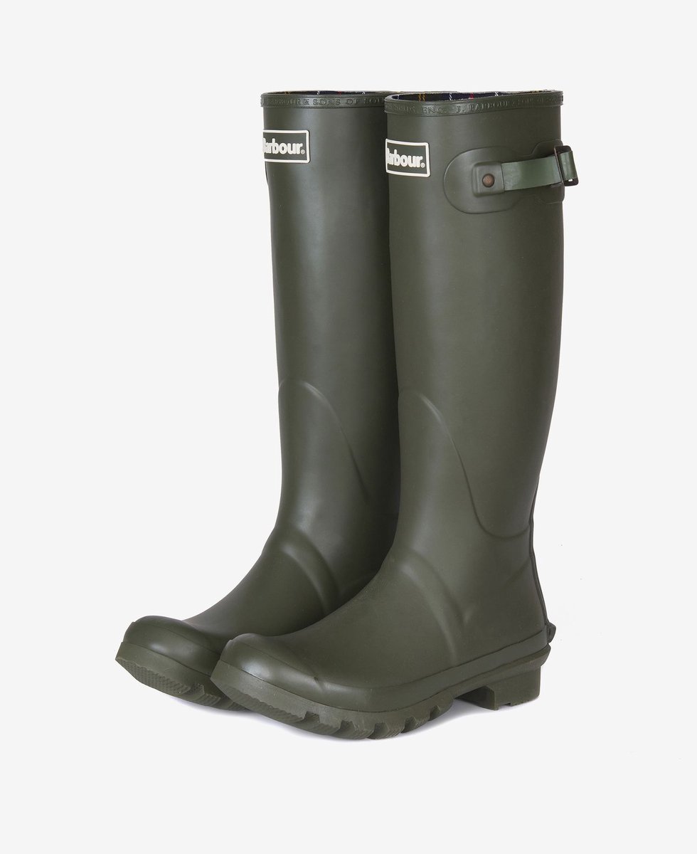 Barbour Bede Regenlaarzen Groen EU 38 Vrouw
