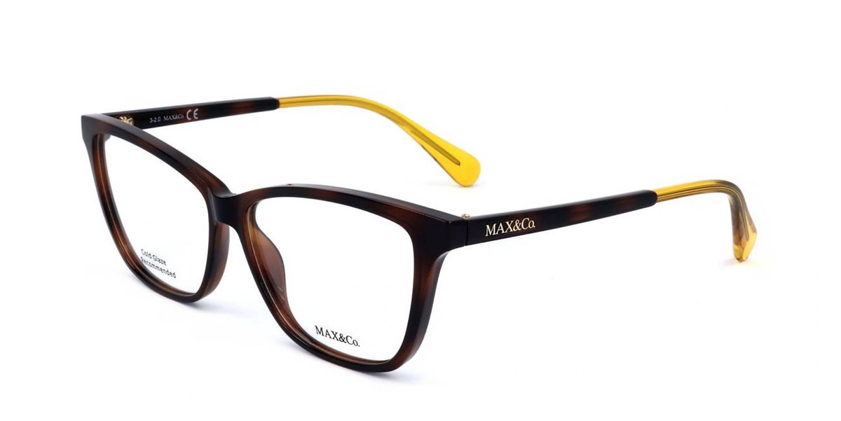 Max&co. MO5038 Dark havana 56/13/140 WOMAN Brilmonturen