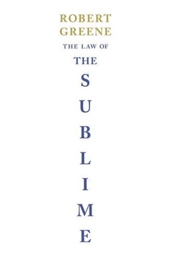 Boekomslag van "The Law of the Sublime" door Robert Greene