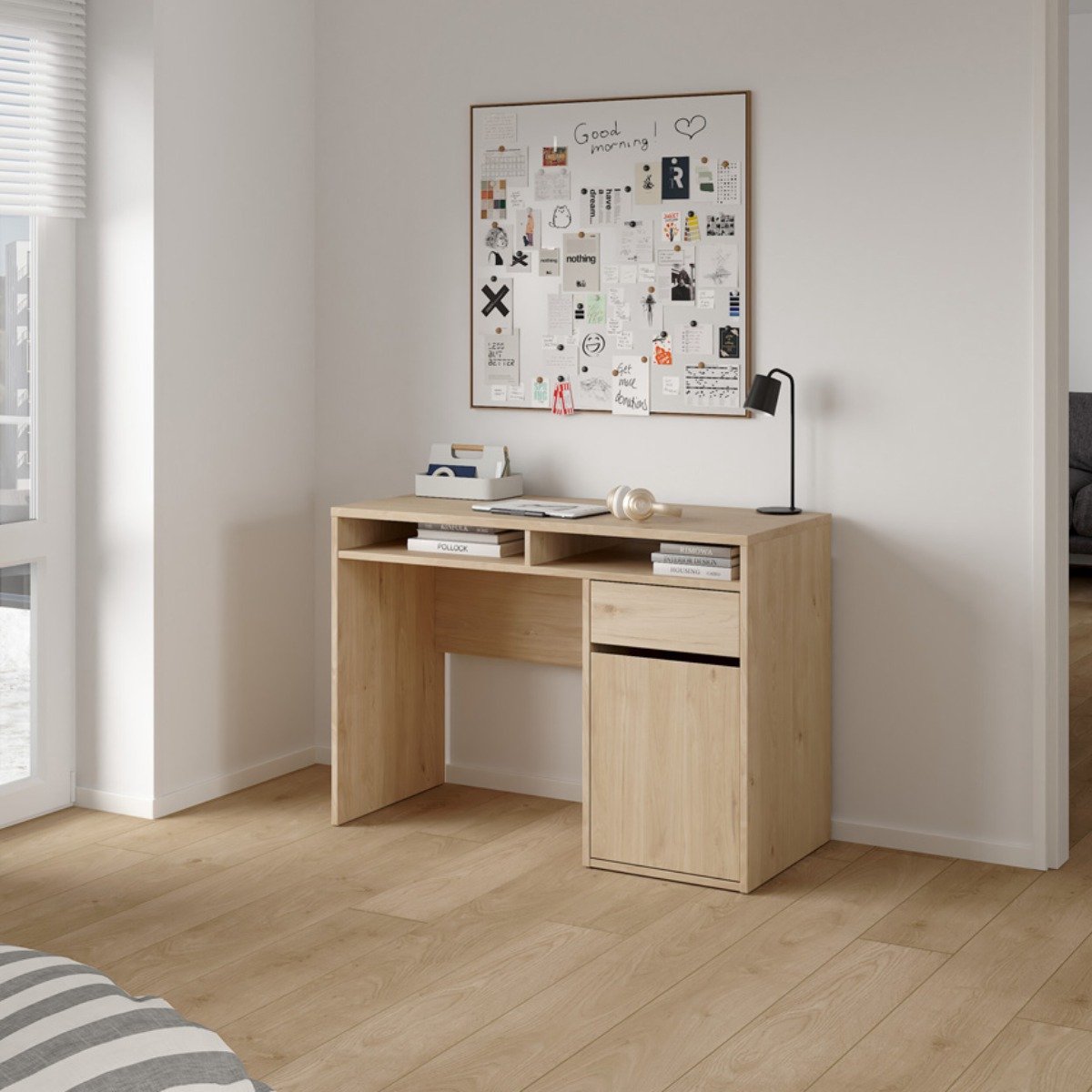 Giga Living Kantoorbureau Function Plus - Naturel - 110x48x77cm