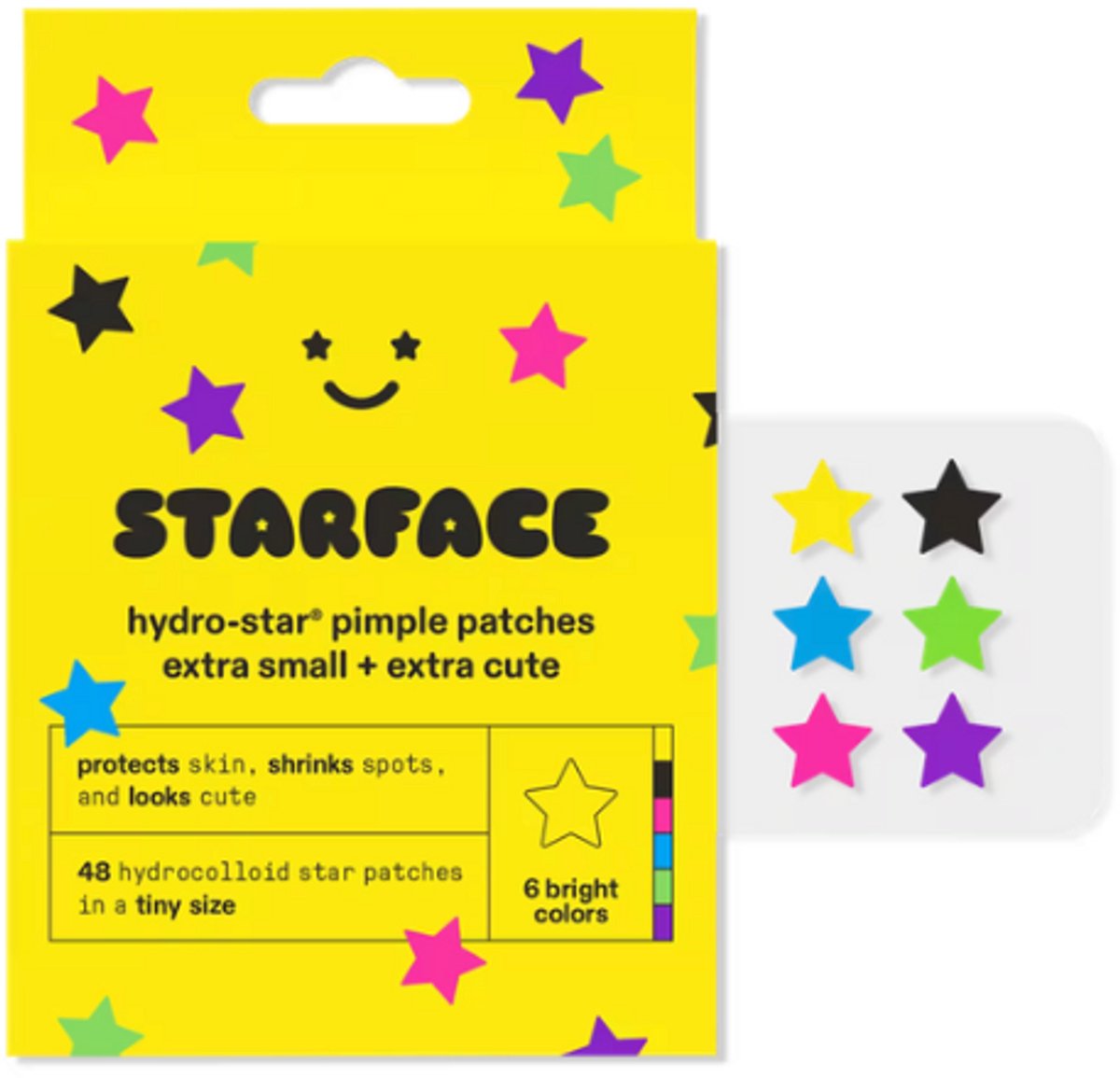 Starface Hydro-Stars Extra Small + Extra Cute 48 stuks