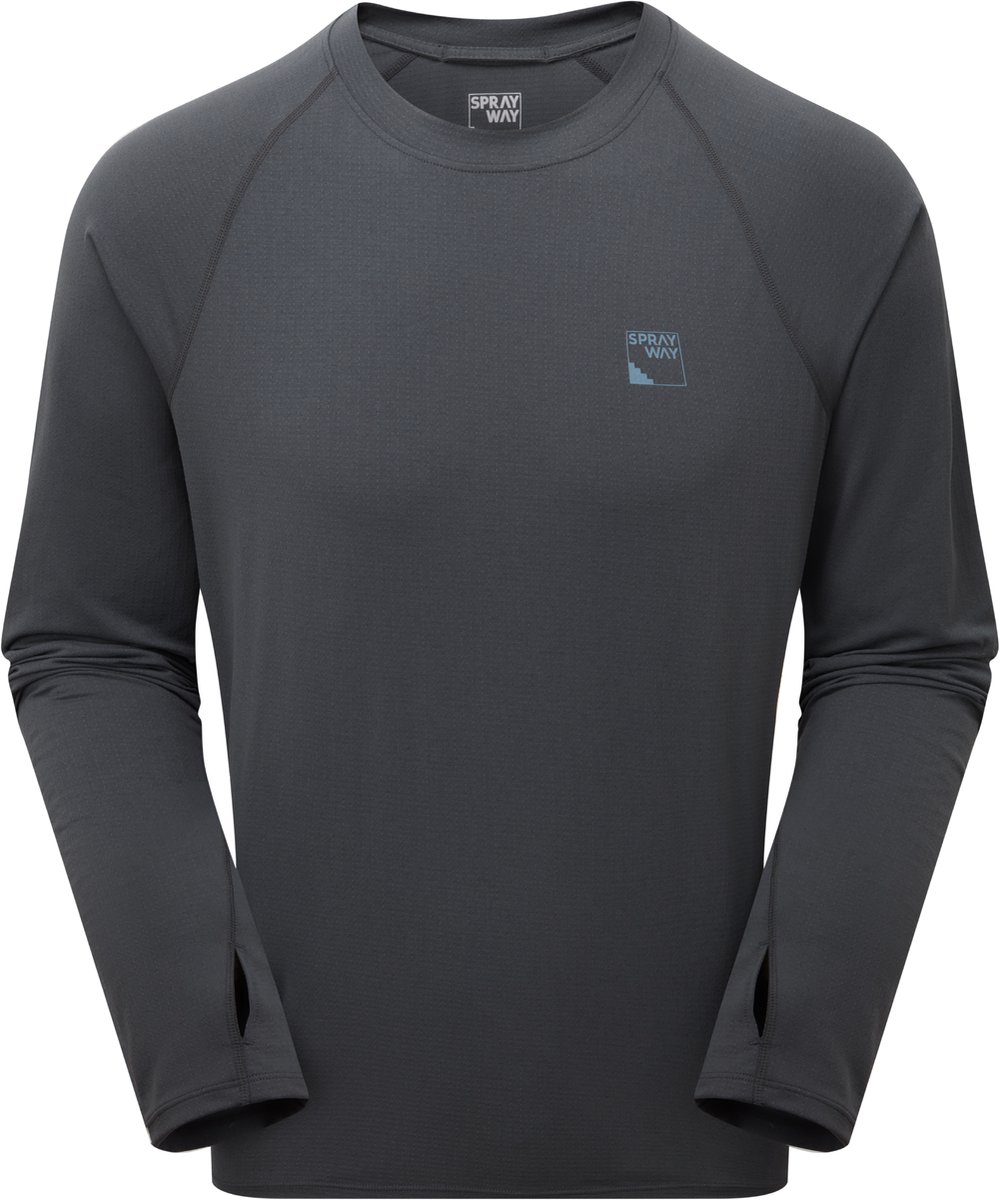 Sprayway High Trail Crew Men Trui Heren Grijs