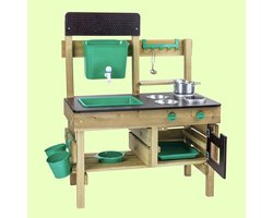 Hape Premium Buitenkeuken - Modderkeuken met Watertank en Kraan