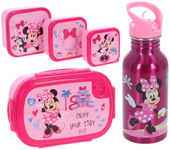 Ensemble déjeuner Minnie Mouse 5 pièces