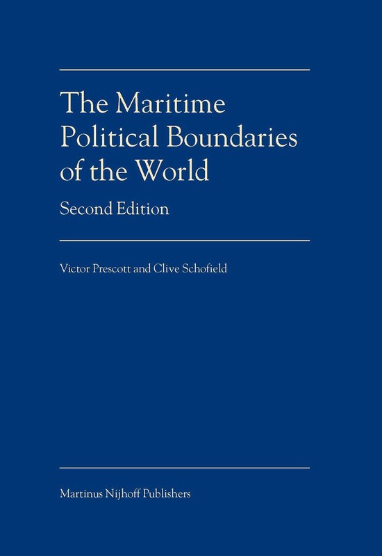 The Maritime Political Boundaries of the World - cover