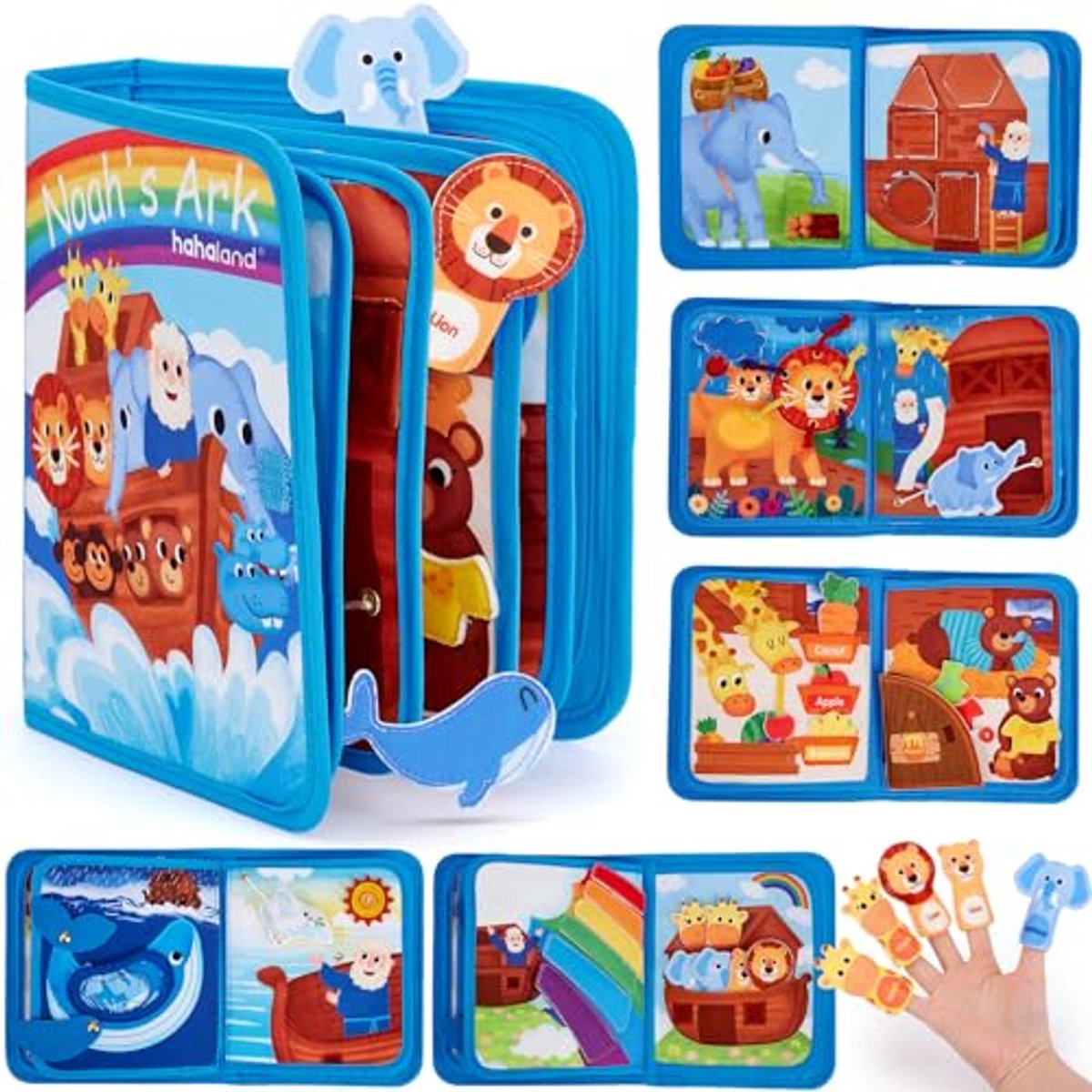 Stille Leerboek - Activiteitenboek - Motorische Vaardigheden - 18 Interactieve Spelletjes - 2.54 cm - Multicolor