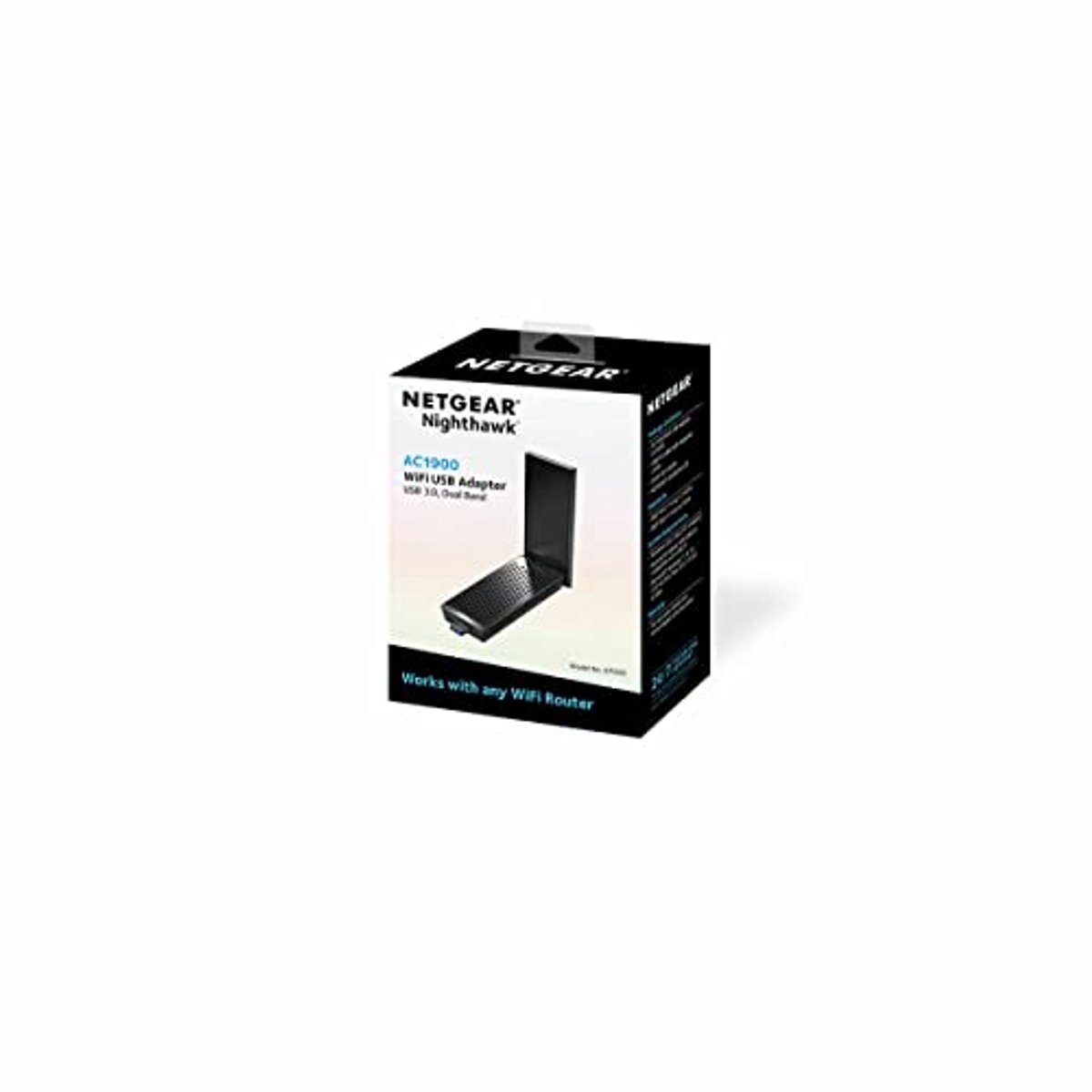 Draadloze Netwerkkaart - Wifi Adapter - Internet Verbinding - Wi-Fi 5 Standaard - 1900 Mbit/s - Zwart