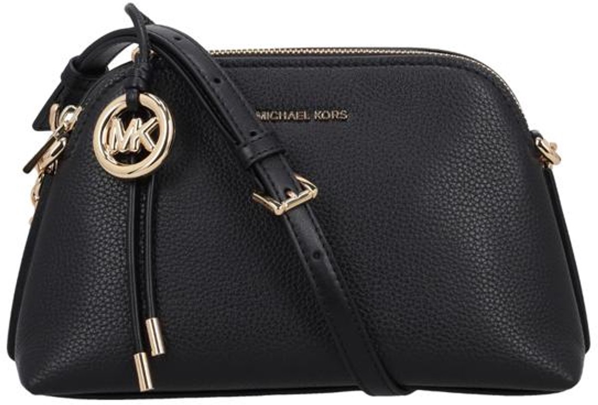 Michael Kors Freddie - Dames Crossbodytas Van Rundleer - Zwart