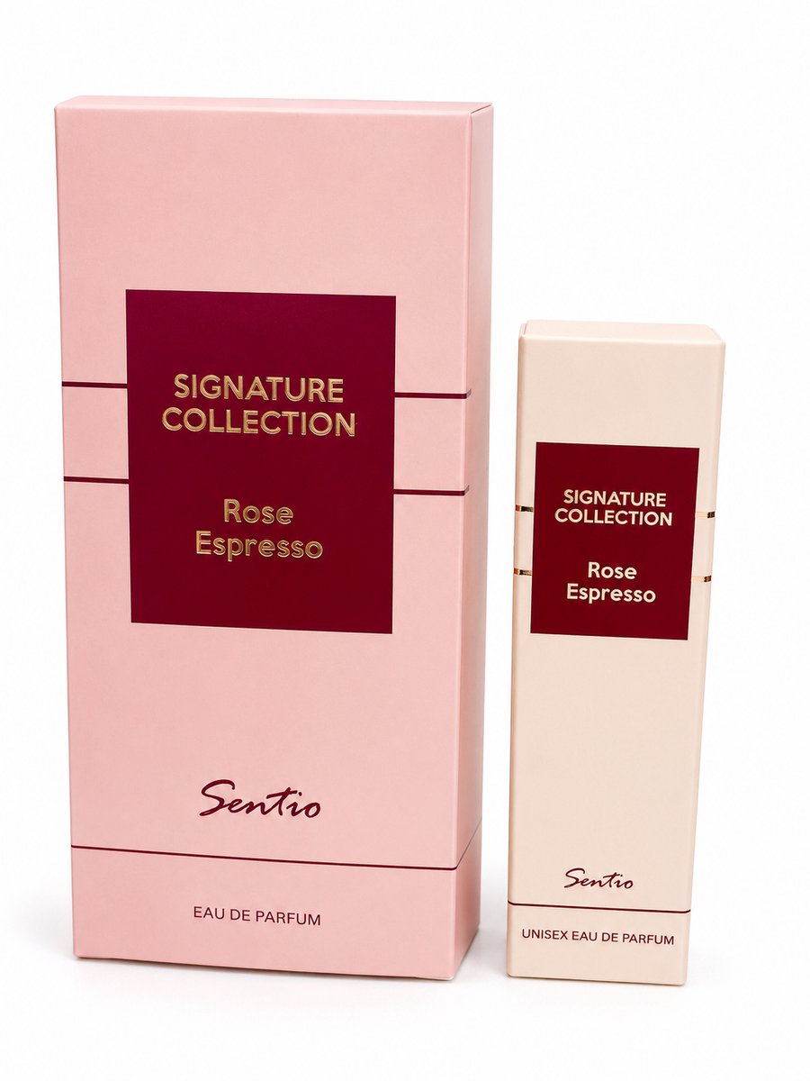 Sentio Rose Espresso Unisex Eau de Parfum 100ml +15ml