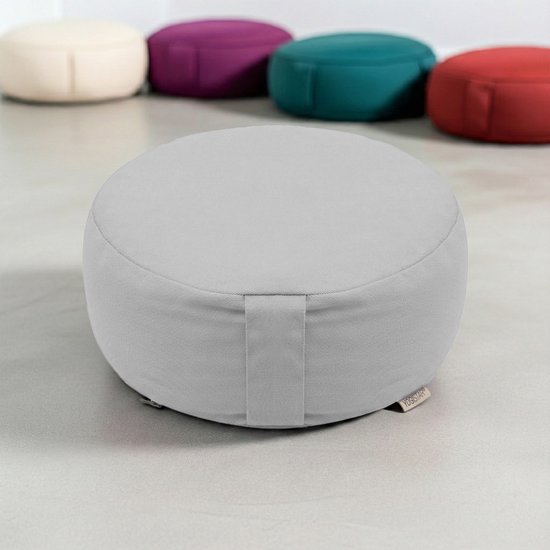 Meditation cushion - round - Dhyana raspberry Meditatiekussen YOGISTAR van YOGISTAR — afbeelding 2