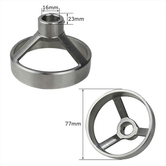 Dailygoods- Boorgids Hoogwaardige RVS - Boorgids/Positioneer - Houtbewerking - Gereedschapset - Precisie - Duurzaam - Boorpunt van Dailygoods — afbeelding 5