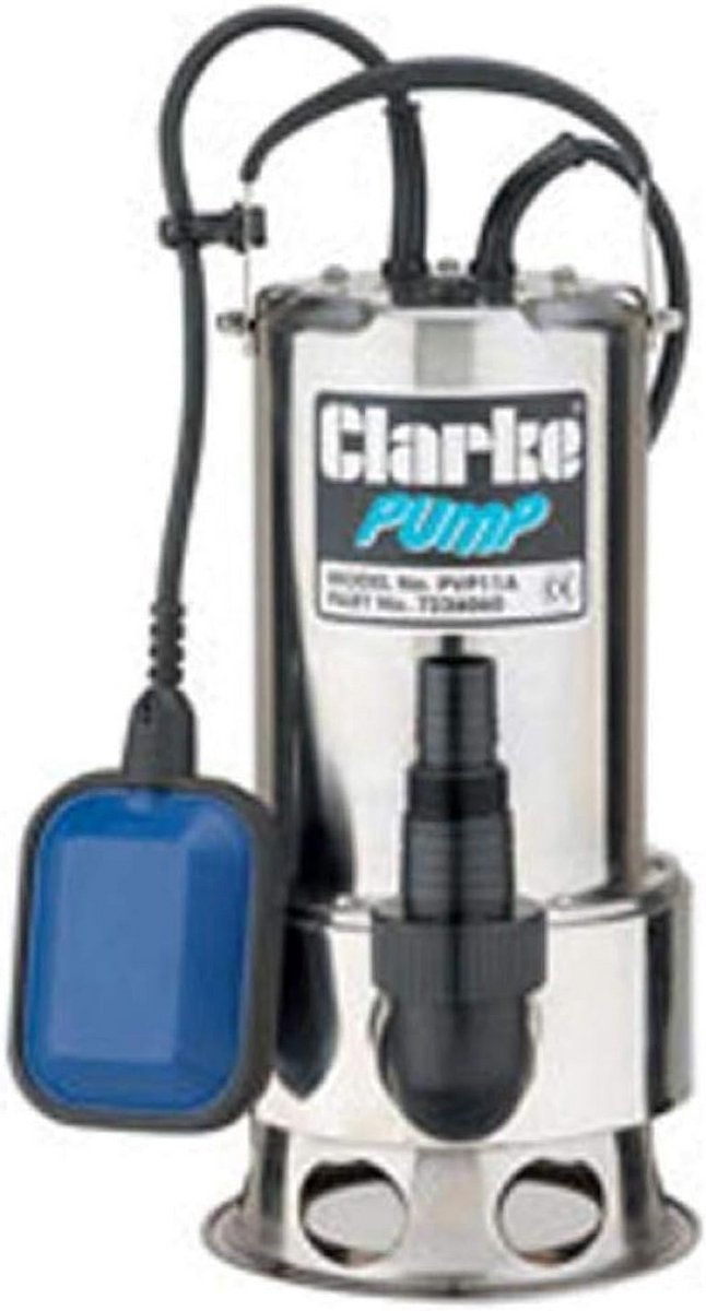 Elektrische waterpomp - Dompelpomp - Water Verplaatsen - Hoge Capaciteit - 258 L/min - Grijs