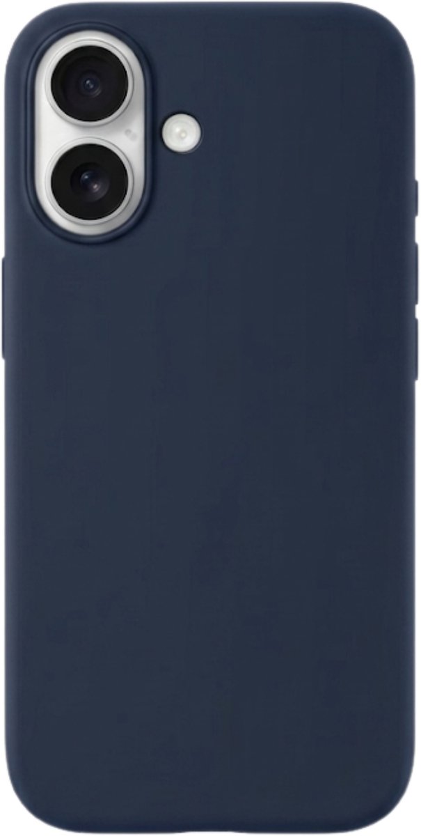 Mastersøn iPhone 17 Siliconen Hoesje MagSafe - Marineblauw