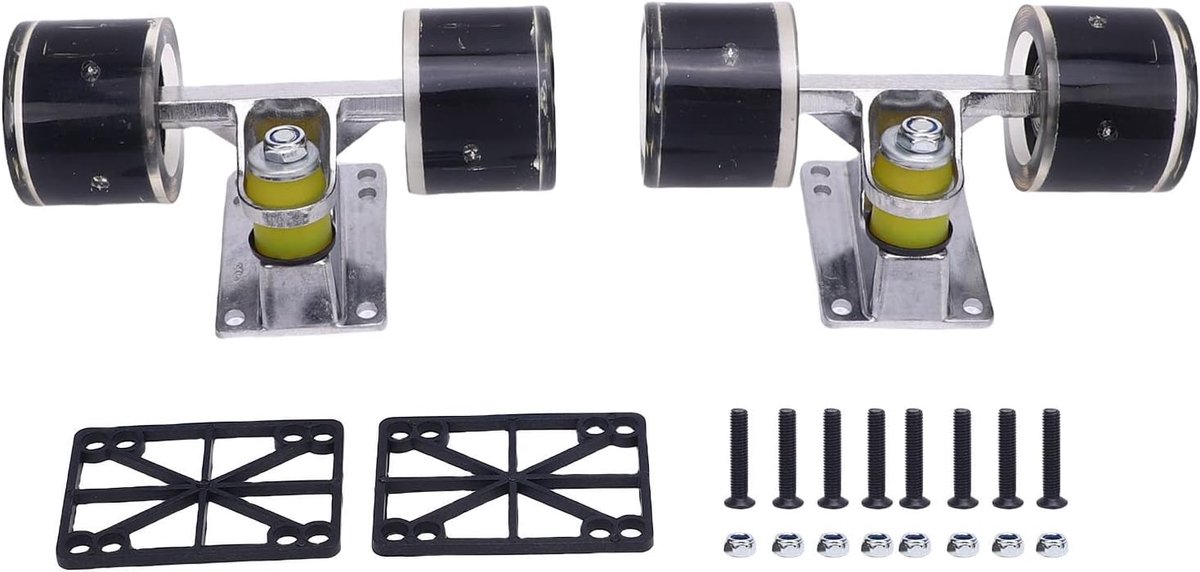 Skateboard Onderdelen Trucks Wielen Cruisen Straat Lichtgewicht Aluminium 55x45mm Wielen