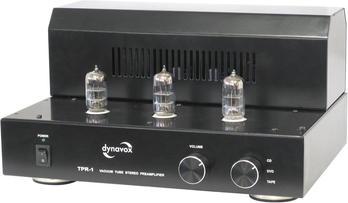 Buizen Voorversterker - Voorversterker - Muziek Luisteren - Low Distortion - 300 mm - Zwart