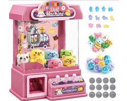 BSS® Candy Grabber Machine met Mini Knuffels en Muziek – Speelgoed Grijpmachine voor Kinderen