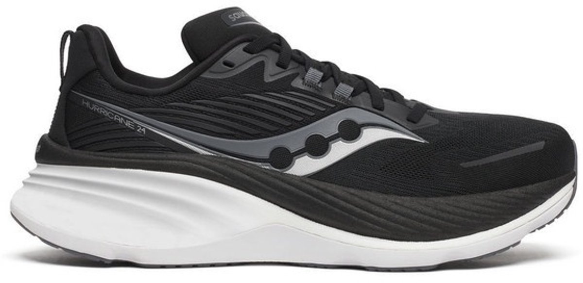 Saucony Hurricane 24 Heren Zwart