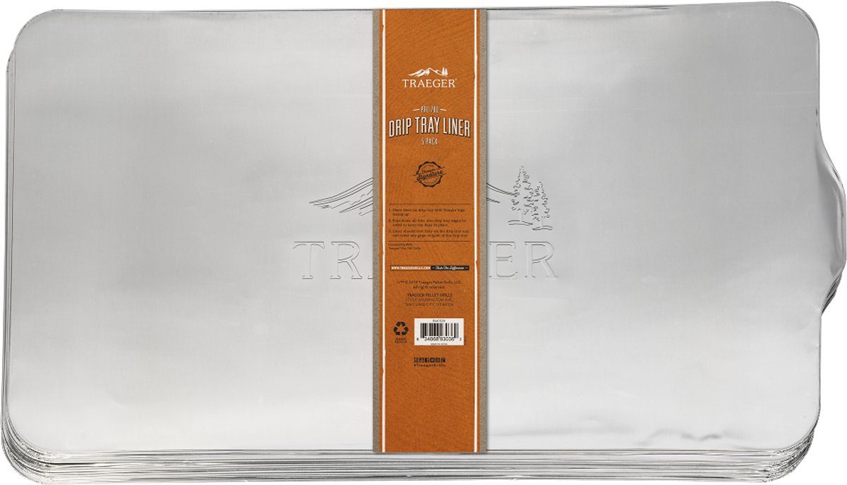 Traeger - Pro 780 - Aluminium - Vetopvang - bak - Drip - Tray - Liner