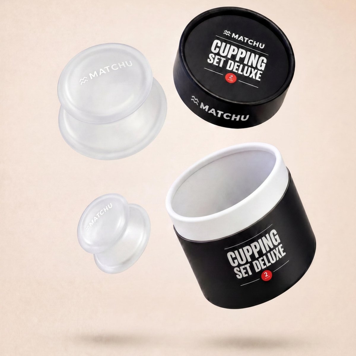 Matchu Sports - Cupping set Deluxe - Cellulite cups - Cupping cups