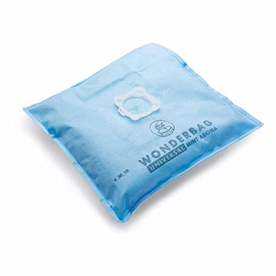 Stofzuigerzakken - Microvezel zakken - Huis schoonhouden - Gepatenteerde adapter - 5 stuks - Blauw
