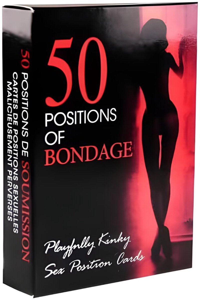 Intiem Cadeau - 50 positions of bondage - koppel spellen - kamasutra kaarten - kaartspel - BDSM