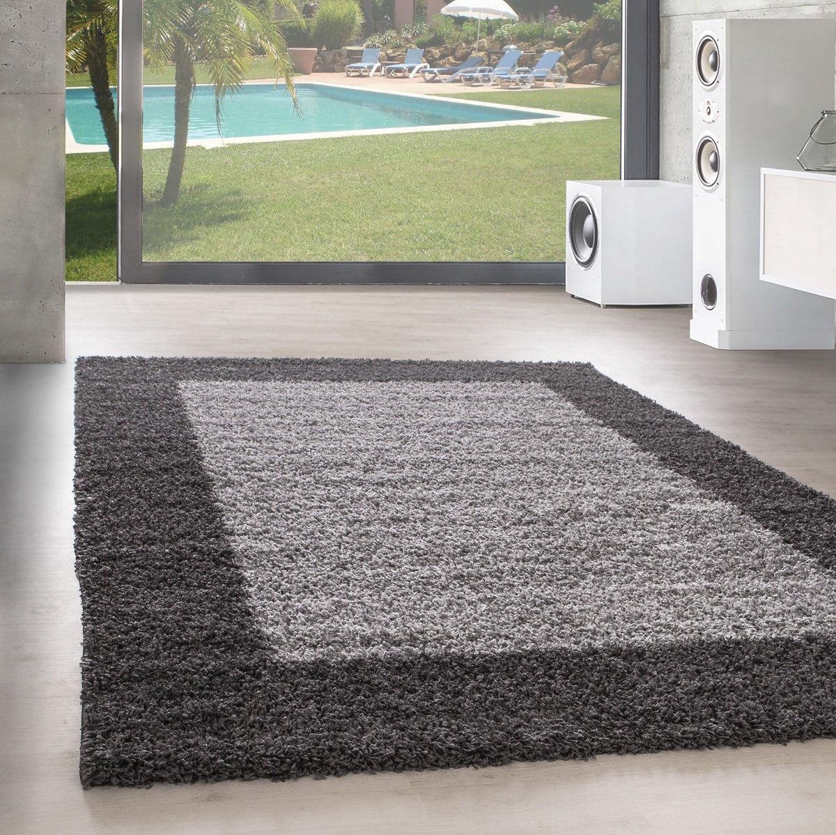 Shaggy Hoogpolig Kleed - Zachte Vloerbedekking - Woonkamer Aankleden - Machine Geweven Kwa