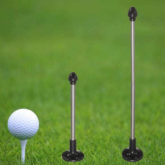 Golf Club Uitlijner - Swing Trainer - Golf Swing Verbeteren - Magnetische Bevestiging - Verstelbare Lengte - Zwart van GOLF — afbeelding 2