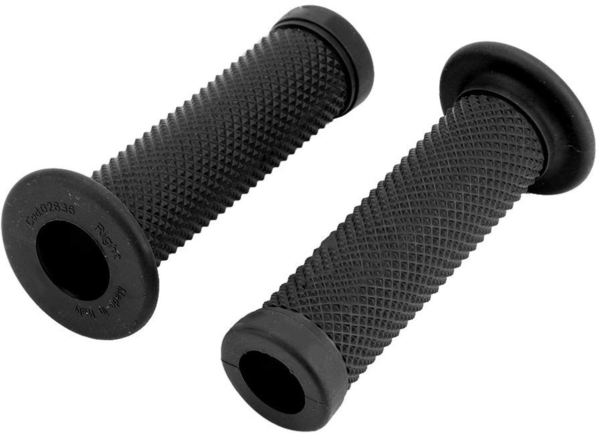 Dailygoods- Motorfiets Handvat Universeel 22 Mm - Vintage Stuurgrepen - Rubber Handvatten - Ster Decor - Corrosiebestendig - Waterdicht - Motorfiets Grips