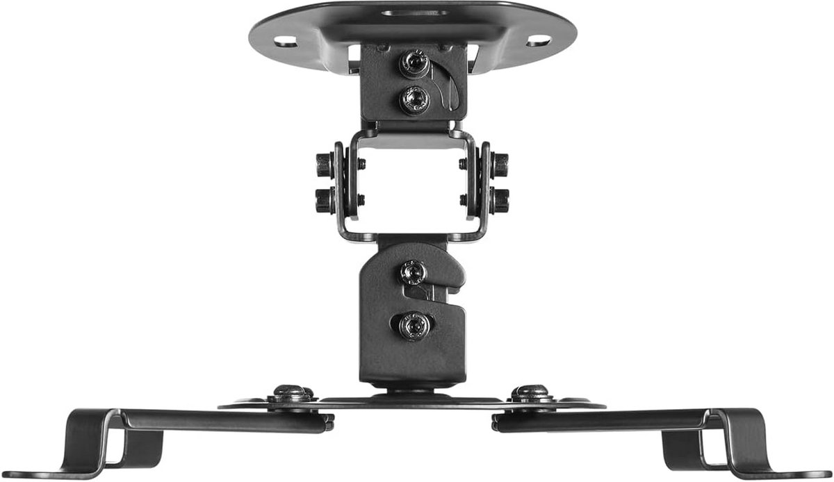 Projector Beugel - Universele Houder - Thuisbioscoop Creëren - Draaibaar Kantelbaar - Tot 13.5 kg - Zwart