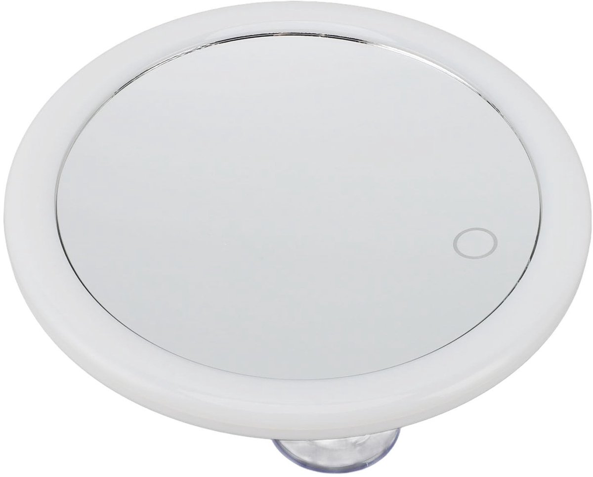 Dailygoods - Handheld Vergrootglas Make-up Spiegel met LED Verlichting