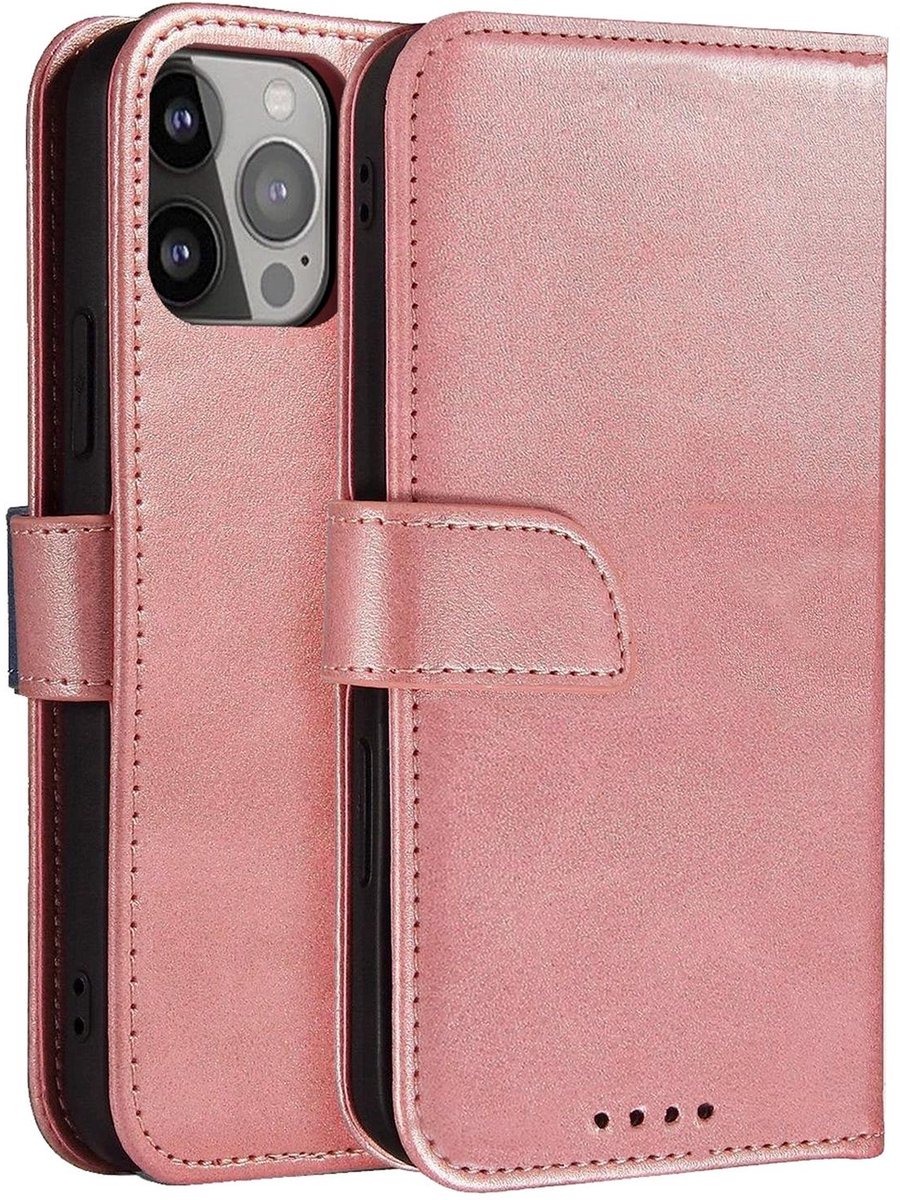 Hurtel Magnet Hoesje Met Flap Voor Samsung Galaxy S25 Schermbescherming