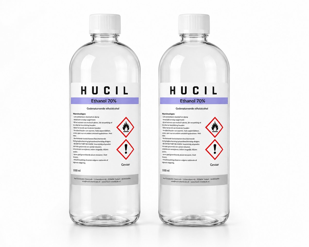 Alcohol 70% - ethanol - 2x1 liter