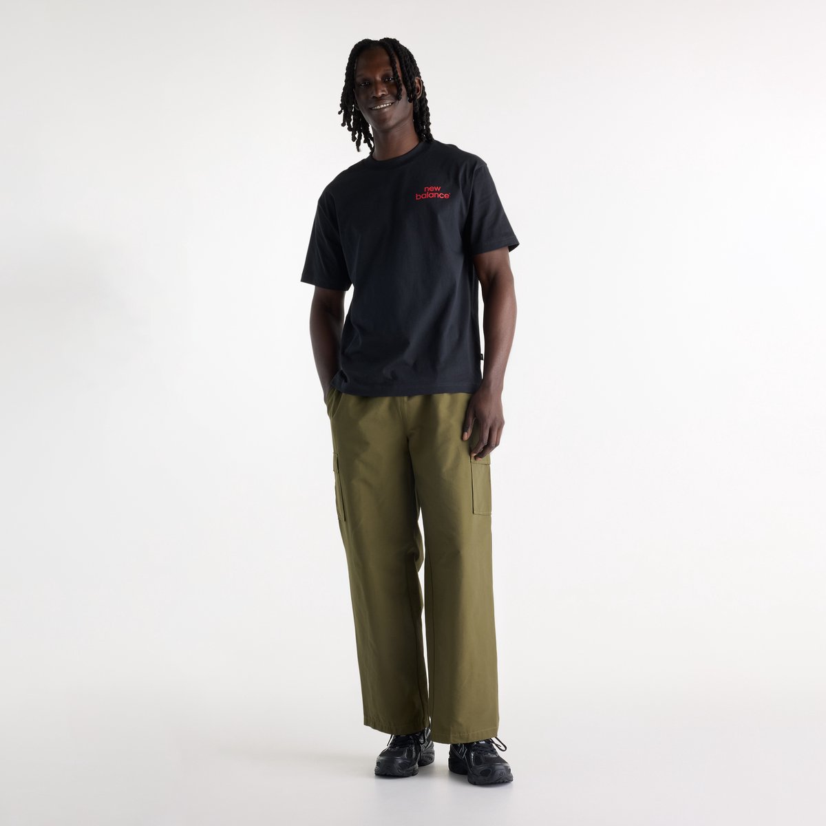 New Balance Intelligent T-Shirt Heren T-shirt Zwart
