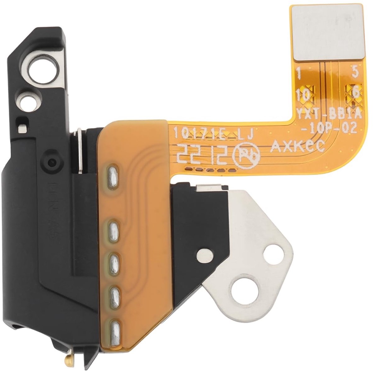 Dailygoods - Hoofdtelefoonbord - Betrouwbare Audioverbinding - Geschikt voor Galaxy Tab A8 10.5" SM-X200 - Audio Jack - Geluidsverbetering - Hoogwaard...
